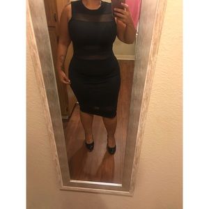 SEXY BODYCON BLACK DRESS!!!
